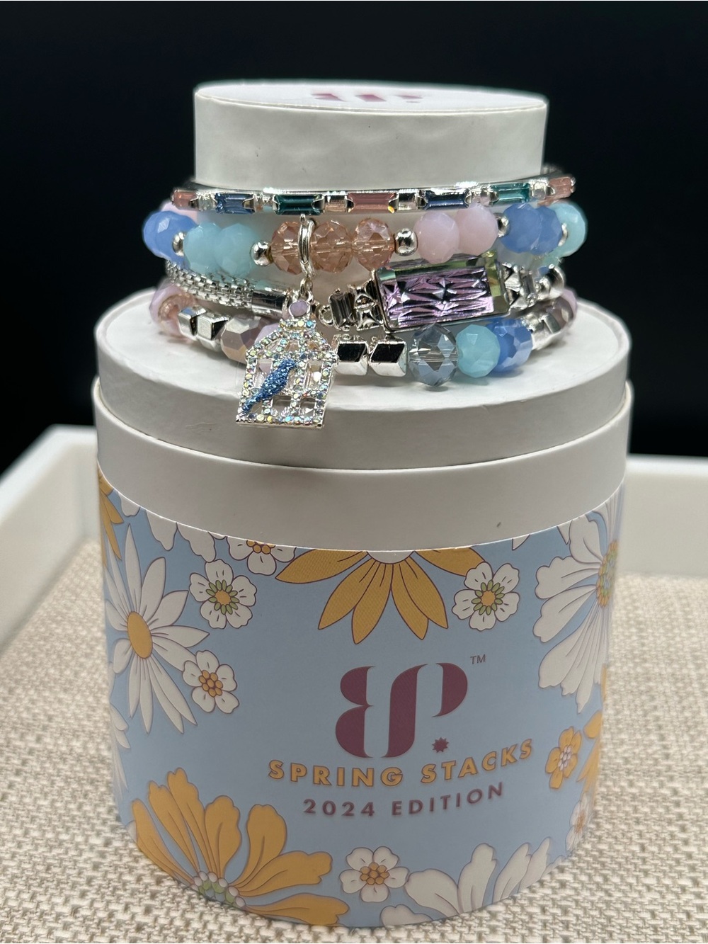RBP6933 The Sweetest Melody Bracelets Stack NWT